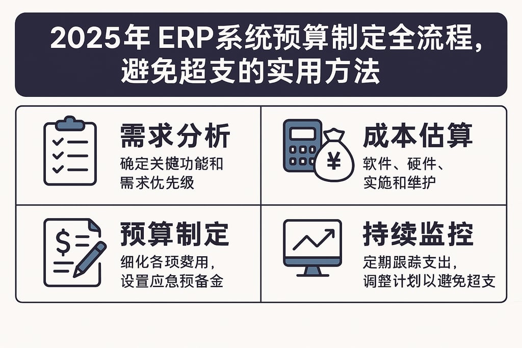 2025 年 ERP 系统预算制定全流程，避免超支的实用方法